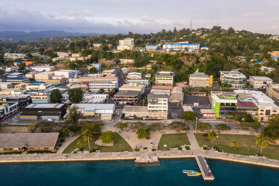 Vanuatu’s capital, Port Vila